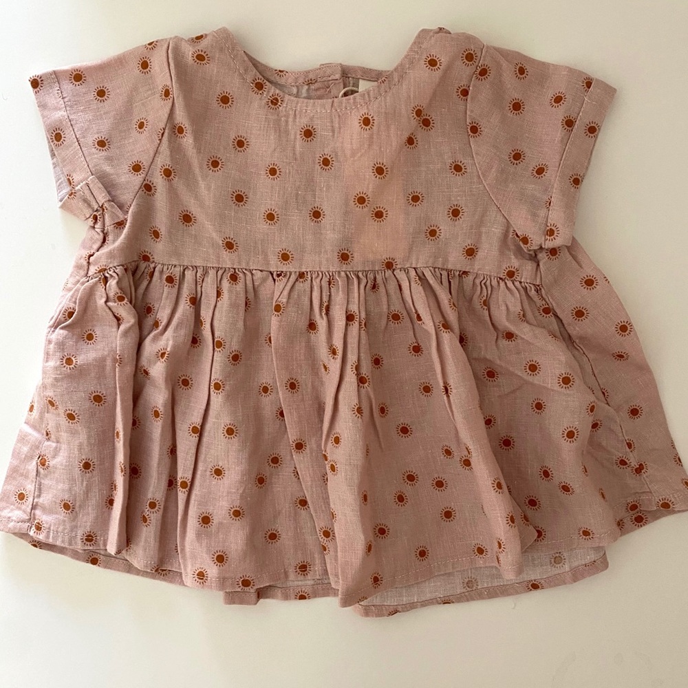 NWT Rylee + Cru Sunburst Jane Blouse- Size 12-18m